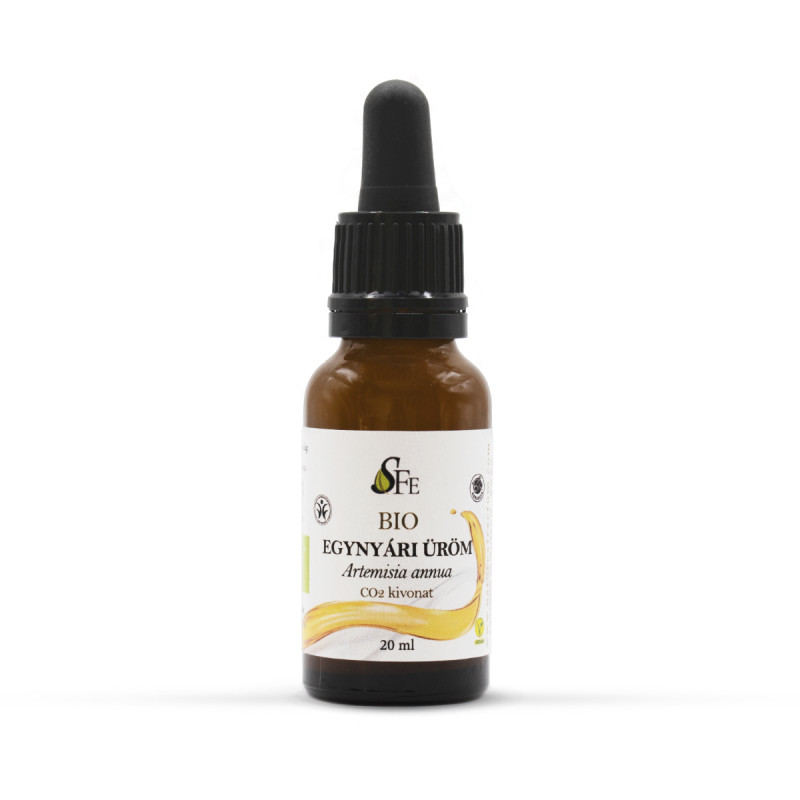 Bio Egynyári üröm CO2 kivonat 20 ml (Artemisia annua szuperkritikus extraktum) Bio Egynyári üröm CO2 kivonat 20 ml (Artemisia annua szuperkritikus extraktum)