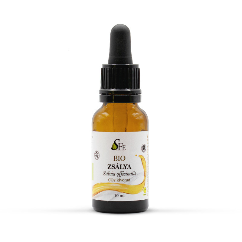 Bio Zsálya CO2 kivonat 10 ml (Salvia officinalis szuperkritikus extraktum)